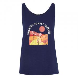 Женский спортивный топ Chiemsee, темно-синий