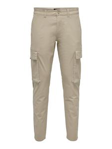 Обычные брюки-карго Only & Sons Next, темно-бежевый