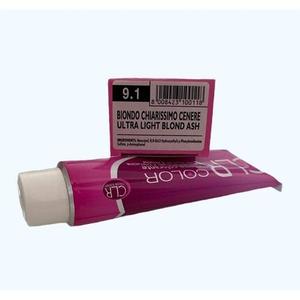 Pro Color Crema 9.1 Ультра светлый блондин пепельный 100 мл, Evelon