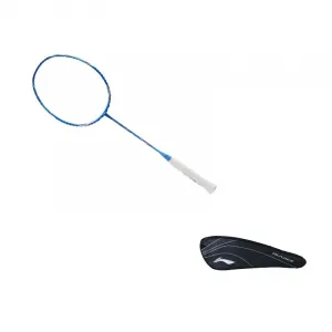 LINING Фронтьер Шэдоу Сонар фулл карбон бадминтонная ракетка оффенсив хед хард продвинутый уровень унисекс сингл грип blue