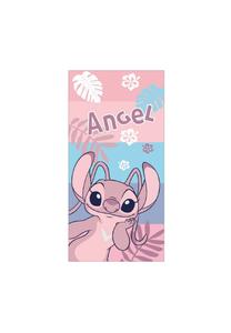 Полотенце детское Disney Lilo & Stitch, 70 x 140 см, розовый / голубой