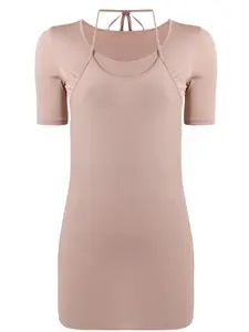 Многослойная футболка LEMAIRE, нейтральный