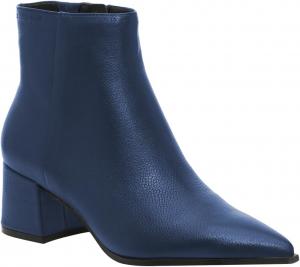 Женские ботильоны FOWT Classic черного цвета с матовой кожей, боковой молнией, закрытым заостренным носком, средней массивной подошвой, короткие ботинки однотонного цвета, осенние теплые туфли для повседневной носки, офиса и улицы, размеры 4-16 US