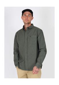 Базовая рубашка HONESTY RULES, оливковый