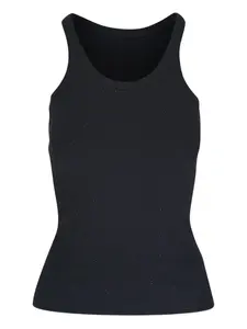 Топ в рубчик без рукавов Dorothee Schumacher, черный