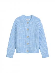 Marc O'Polo DENIM Укороченный кардиган крупной вязки в цвете «Синие сумерки»