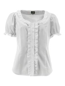 Традиционная блузка тувори белого цвета OS-Trachten