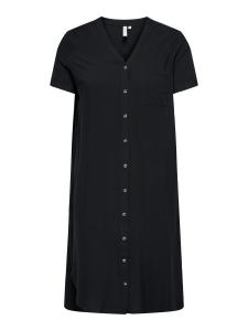 Платье-рубашка ONLY Carmakoma, черный