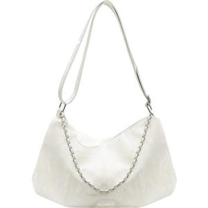 WARRIOR Женская наплечная сумка PU Regular Silver/White