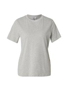 PIECES Футболка 'PCRIA' в крапчатом сером цвете