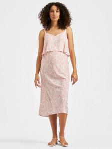 Абстрактное платье-комбинация для кормления грудью от джилли Ripe, цвет Soft Pink/White