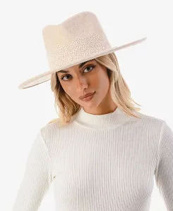 Женская шляпа-панама из шерстяной смеси с кружевной отделкой Marcus Adler, розовый