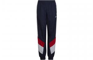 Детские вязаные спортивные штаны Adidas, синий