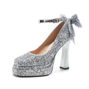 Туфли на высоком каблуке 11,5 см, женские HKCP, Black