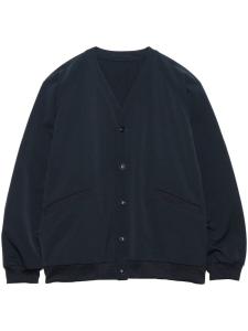 Кардиган Nanamica с вязкой, черный