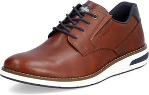 Мужские туфли Rieker 11303 на шнуровке, коричневый