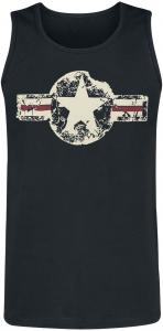Майка-топ Gasoline Bandit USAF Tank Top, черный