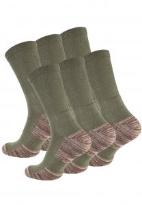 Носки Stark Soul 6 PAAR MIT SPEZIALPOLSTERUNG, Olivegrün/Olive