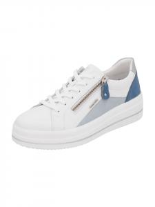 Remonte Спортивные кроссовки на шнуровке белого цвета