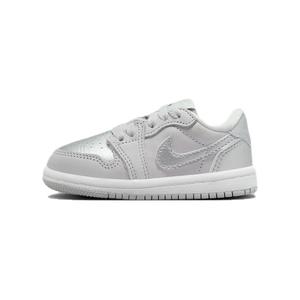 Кроссовки Jordan 1 Low OG Metallic Silver TD, белый
