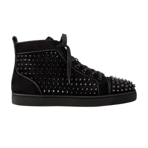 Кроссовки Christian Louboutin Louis Orlato Spikes Black, черный