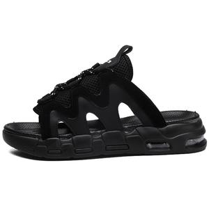 Амортизирующие, нескользящие, устойчивые к истиранию, устойчивые к запахам, бесшумные сандалии для мужчин JKEM, Black
