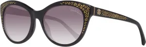 Солнцезащитные очки ROBERTO CAVALLI RC992S TSEANG 05B «Кошачий глаз» черного цвета, Black