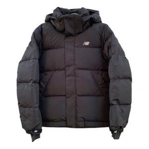 Куртка New Balance Windproof Warm Hooded Down Jacket 'Black', черный