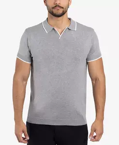 Мужской поло свитер с V-образным воротником Xray, серый