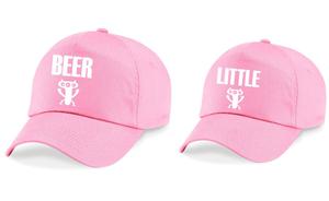 Бейсбольная кепка Beer Monster/Little Monster 60 SECOND MAKEOVER, розовый