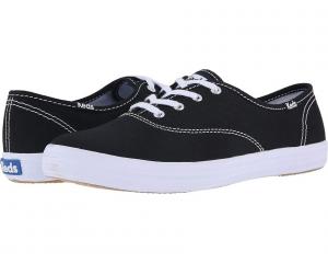 Кроссовки Keds Champion Canvas Lace-Up, цвет Black Canvas