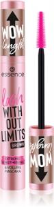 Утолщающая и удлиняющая тушь для ресниц essence WITHOUT LIMITS BROWN, 02 Brown 13 ml