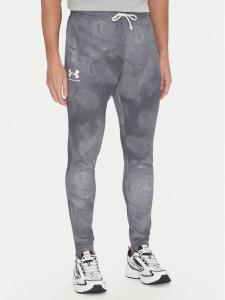 Спортивные брюки обычного кроя Rival Terry Printed 1390143 Under Armour, серый