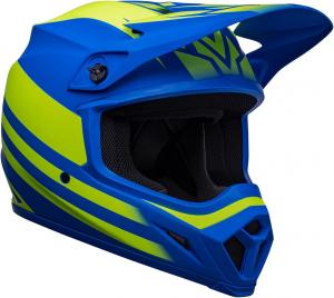 Внедорожные шлемы BELL MX-9 MIPS, Disrupt Matte Classic Blue/Hi-Viz