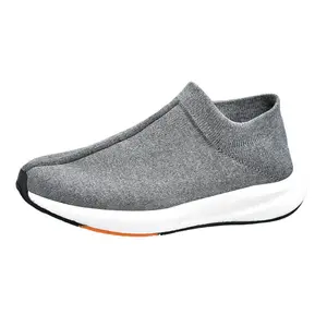 ZUOSAISI Серые мужские повседневные низкие кроссовки с амортизацией, дышащие, легкие, увеличивающие рост, цвет Gray