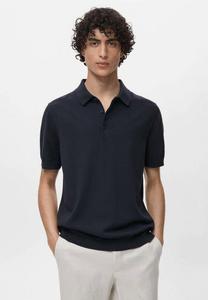 Поло Mango, темно-синий