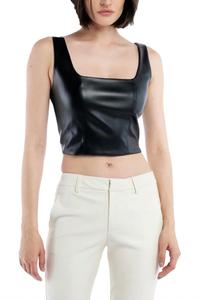 LBLC THE LABEL Топ-бюстье Benny черного цвета