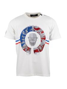 Футболка в полоску, не совсем белая Roberto Geissini