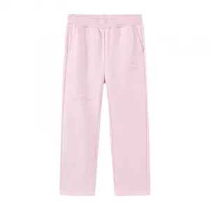 PUMA Детские вязаные спортивные штаны коллекция Sportstyle штаны KNITTED STRAIGHT LEG Dream Pink 60301