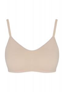 Бюстье Sally, узкие бретели, однотонное, для женщин Sylvia Speidel., цвет Hellbeige