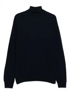 Свитер с высоким воротником Hackett, синий