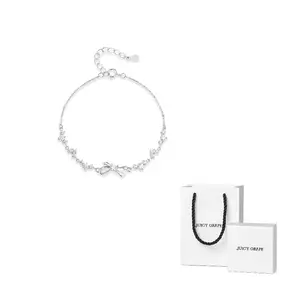 JUICY GRAPE Серебряный браслет для женщин Box