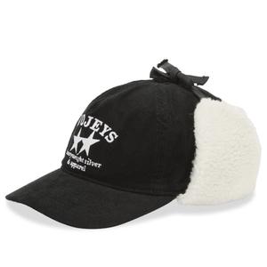 Twojeys Тяжелая серебристо-черная кепка с ушными клапанами