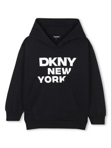 Dkny Kids худи с логотипом, черный