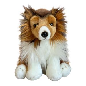 Собака-талисман, шотландская овчарка, плюшевая игрушка, 28 см, мягкий приятный плюшевый мишка, собака Inna marka