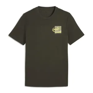 Футболка GRAPHIC Small Box унисекс Puma, зеленый