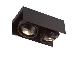 Светодиодный потолочный светильник 17x13x42,5 см, черный