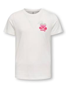 ONLY GIRLS Футболка в белом цвете