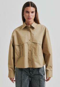 Блуза CHELO Second Female, коричневый