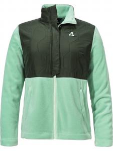 Schöffel Спортивная флисовая куртка 'Gregale' в зеленом, светло-зеленом цвете